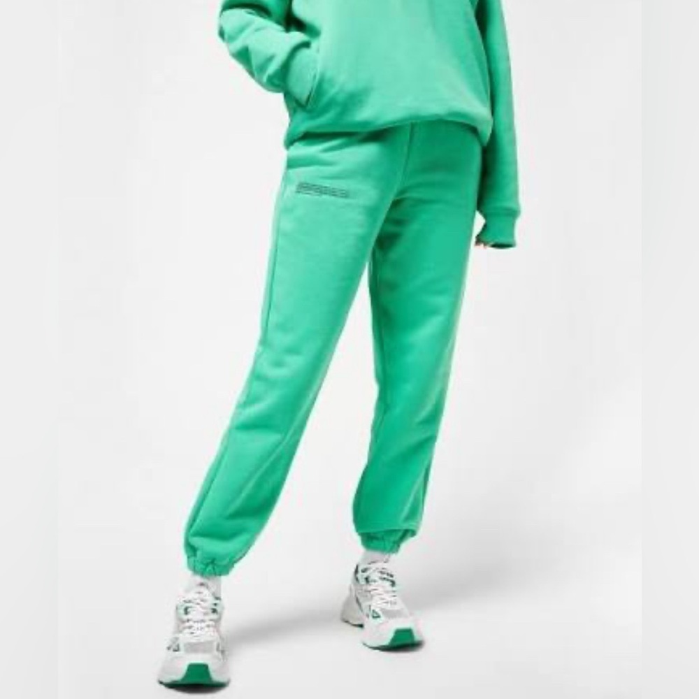 PANGAIA Women’s Emerald Green Track Pants Size Small